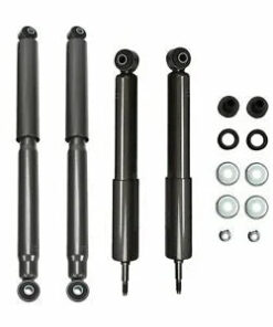 Auto Parts – for 2002-2005 Dodge Ram 1500 4WD Bundle of 4 Front & Rear Strut Shock Absorber Bundle