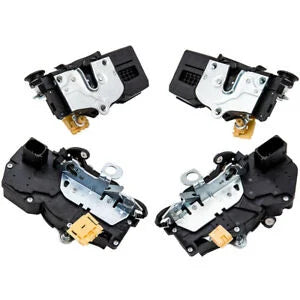 Auto Parts – 4x Door Lock Actuator Forward Back Fit GMC Sierra 1500 2007-2009 25811735
