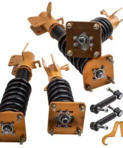Auto Parts – Coilovers Bundle for Mazda 323 1999-2003 Adj. Height Coil Springs Struts w/z Shocks