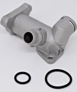 Auto Parts – Audi B5 A4 1.8T Cast Aluminum Coolant Flange With Temperature Sensor 058121132C