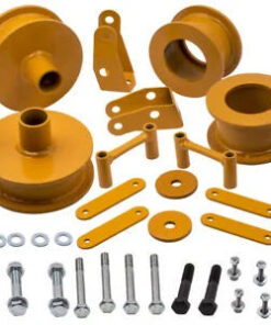 Auto Parts – 2″ Front 1.5 Rear Lift Bundle fit Jeep Wrangler JK Rubicon Sport 2009 Relocation
