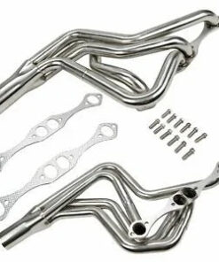 Auto Parts – for CHEVY SBC 267-400 V8 STAINLESS STEEL LONG TUBE HEADER EXHAUST MANIFOLD 70-87