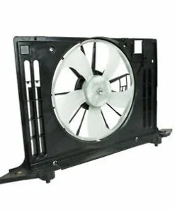 Auto Parts – AC Condenser Radiator Cooling Fan Fit 09-2013 Toyota Corolla 09-10 Pontiac Vibe