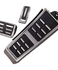 Auto Parts – 3 Pcs Sport Foot Rest Fuel Brake Pedal Plate Protector for Audi Q5 2010-2019