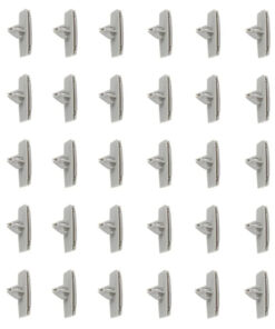 Auto Parts – Nylon White fender bumper fastener Auto clips(55157055-AA)- 30Piece