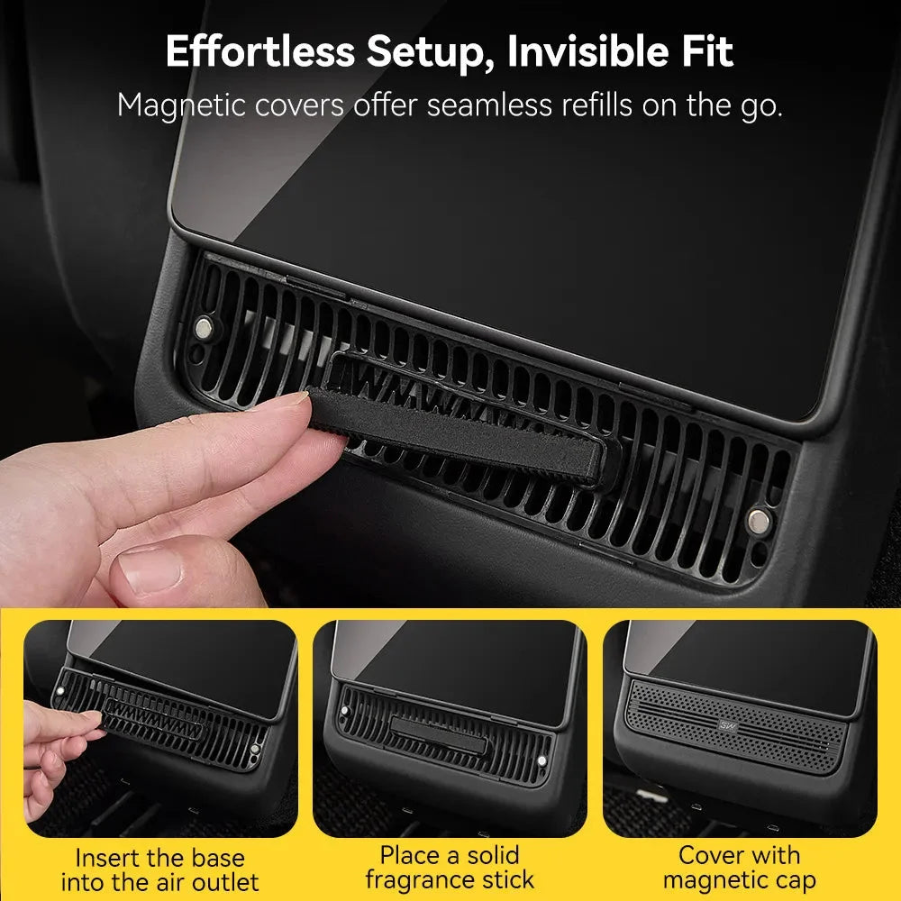 Auto Parts – Back Car Air Vent Freshener for Tesla Model 3 Highland 2024-2026/ Y Juniper 2025-2026 Car Add-ons - Image 9