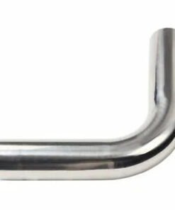 Auto Parts – 2.5″ Inch 2′ Long Stainless Steel 90 Degree Bend Pipe Elbow Tube Exhaust Mandrel
