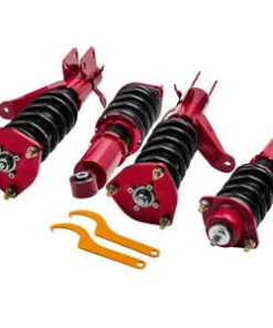 Auto Parts – 4PCS Coilover Shock Kits for Honda Civic EM2 1.3L Hybrid Sedan 2005 Adj. Height