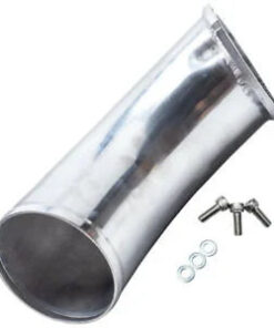 Auto Parts – Silver Turbo Air Intake Elbow Inlet Horn for Chevrolet Silverado Duramax 6.6L