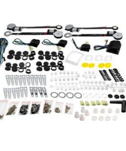 Auto Parts – 4 Window Roll Up Conversion Power Electric Universal Bundle w/ 4 Switches Car Auto