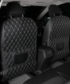 Alternative view of Auto Parts – Leather Auto Anti-Kick Mats