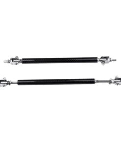 Auto Parts – Carbon Fiber Adjustable Bumper Lip Air Dam Splitter Support Rods Strut Tie Bar (E10494501CP) for Universal – 2 Piece