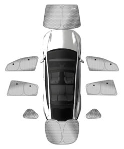 Auto Parts – Auto Window Shades for Model Y Juniper 2025-2026 8PCS Privacy Protection Sunshade Auto Add-ons