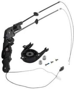 Auto Parts – Sliding Door Cable W/O Motor Bundle Left Driver Side Black for Toyota Sienna 04-10
