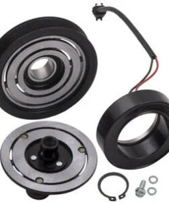 Auto Parts – A/C Compressor Clutch Repair Bundle Pulley Coil Plate for Jeep Liberty 3.7L 2006-08