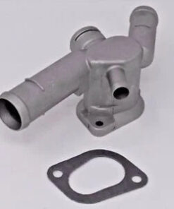 Auto Parts – Volkswagen Golf Jetta 2.0L Cast Aluminum Coolant Flange 06A121132D W Temp Sensor