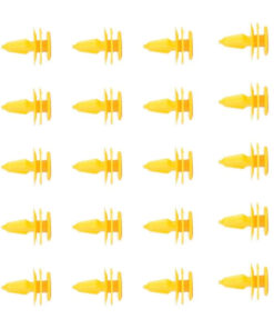 Auto Parts – Nylon Yellow fender bumper fastener Auto clips(6507686-AA)