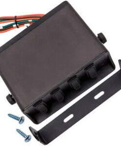 Auto Parts – 4-Gang 40A Rocker Switch Box Strobe Backlight Toggle Controller Panel