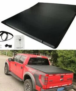 Auto Parts – for 2014-2019 Chevy Silverado / GMC Sierra Truck Bed Tonneau Protector 4-FOLD 6.5FT