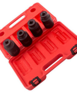 Auto Parts – 6 Point 4pc 1/2″ inch Drive Spindle Axle Nut Socket Bundle 30mm 32mm 34mm 36mm
