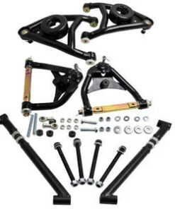 Auto Parts – Tubular Heavy Duty Control Arm for Buick 64-72 + Trailing Arm Brace Bundle for GM