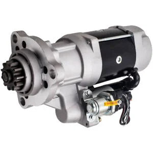 Auto Parts – Starter Motor 12V for Cummins Detroit D8200308 8200308 39MT Heavy Duty Trucks