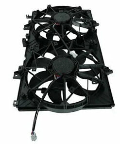 Auto Parts – Dual Radiator AC Condenser Cooling Fan Fit 14-18 Nissan Rogue X-Trail NI3115150