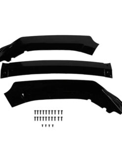 Auto Parts – Front Bumper Body Bundle Spoiler Chin Front Bumper Lip ABS for Honda -3PCS