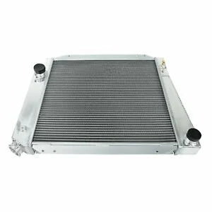 Auto Parts – for 1968-1977 Ford Bronco 5L V8 3-Row Aluminum Core Performance Cooling Radiator