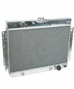 Auto Parts – for 1963-1968 Chevy Impala L6 V8 /1964-1967 EI Camino 4 Row Aluminum Radiator