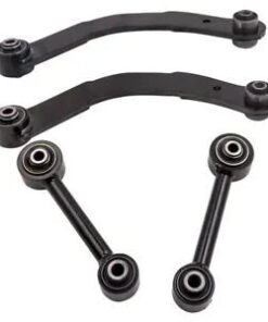 Auto Parts – 4x Back Upper & Lower Control Lateral Toe Arms for Jeep Patriot (MK) 2007 – 2017