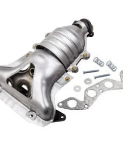 Auto Parts – Exhaust Manifold Headers w/ Converter for Honda Civic 2001-2005 1.7L L4 SOHC