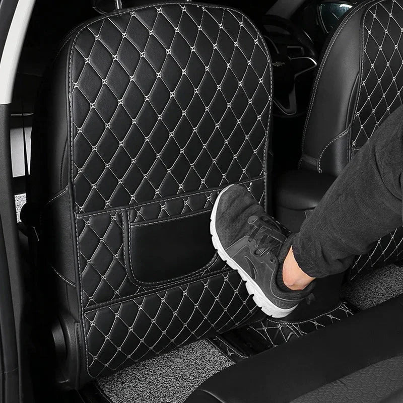 Auto Parts – Leather Auto Anti-Kick Mats - Image 3