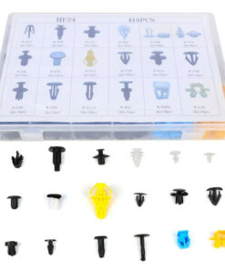 Auto Parts – 418 Clip Trim Panel Bumper Fender Retainer Assortment With Service Bundle for Honda