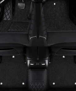 Auto Parts – Heavy-duty floor mats for cars (With an extra mat on top)