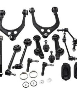 Auto Parts – 16 Pcs Forward Control Arm & Tie Rod End Link for Chrysler 300 2011 – 2014 RWD
