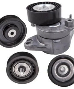 Auto Parts – Drive Belt Tensioner Pulley+Idler Pulley Bundle for Mercedes C300 C350 E350 ML350
