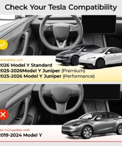 Alternative view of Auto Parts – Auto Window Shades for Model Y Juniper 2025-2026 8PCS Privacy Protection Sunshade Auto Add-ons
