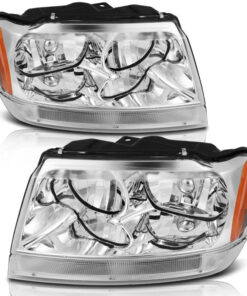Auto Parts – Headlight Assembly (55155553AE) for Jeep Grand 1pair