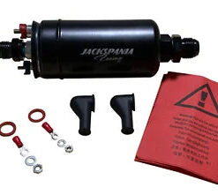 Auto Parts – 380LPH Fuel Pump External Inline for Bosch 044 AEM Check Valve 10AN 8AN 1000HP