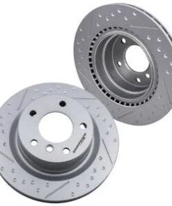 Auto Parts – 2 Pcs Driver & Passenger Right Brake Rotors for BMW E81 E82 E88 120i 125i 118i