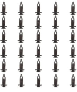 Auto Parts – Nylon Black fender bumper fastener Auto clips(52161-16010)- 30Piece