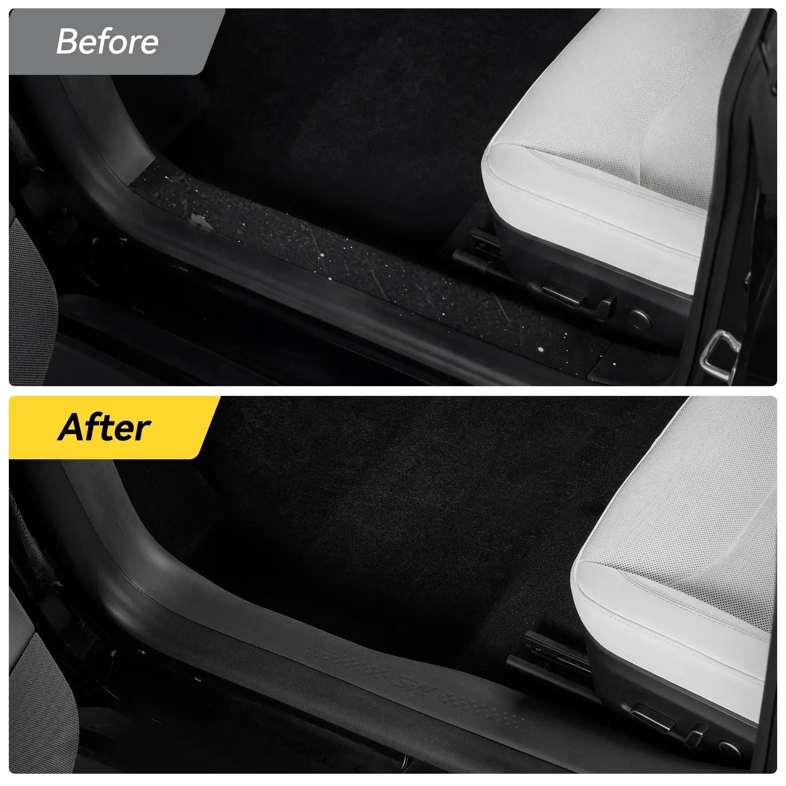 Auto Parts – Tesla Model 3 Highland 2024-2026 Door Sill Protector 5PCS Trunk Sill Guards Full Protection - Image 9