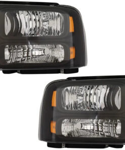 Auto Parts – Headlight Assembly (6C3Z13008AB ) for Ford F- 1 Pair