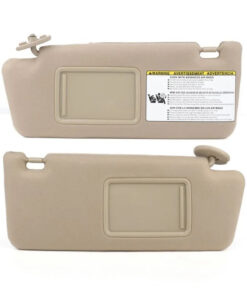 Auto Parts – Sun Visor Beige Left & Right sides without Sunroof for Toyota (74320-04180-E1)- 2 PCS