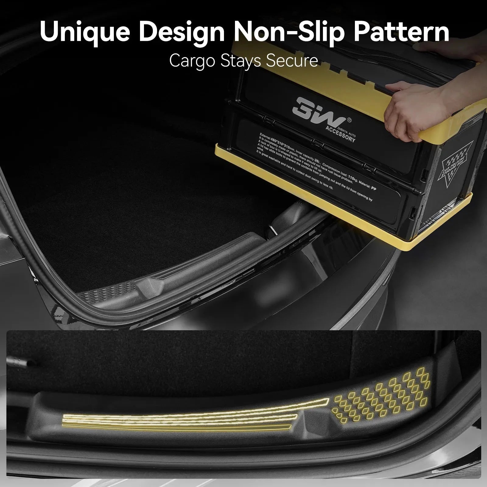 Auto Parts – Tesla Model 3 Highland 2024-2026 Door Sill Protector 5PCS Trunk Sill Guards Full Protection - Image 4