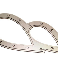 Auto Parts – Tear Drop Exhaust Hood Exit Shield Trim Guard Downpipe Wastegate Tube Pipe