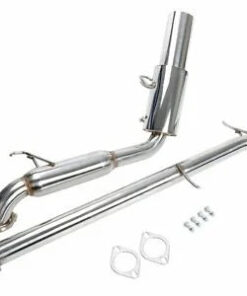 Auto Parts – for Mazda Miata MX-5 Eunos 89-97 1.6/1.8L Stainless Catback Back Exhaust Muffler