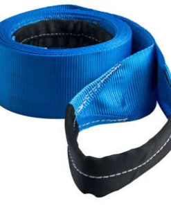 Auto Parts – 4″ x 30ft Tow Strap 20000lbs Recovery Rescue Winch Sling ATV UTV Blue Offroad