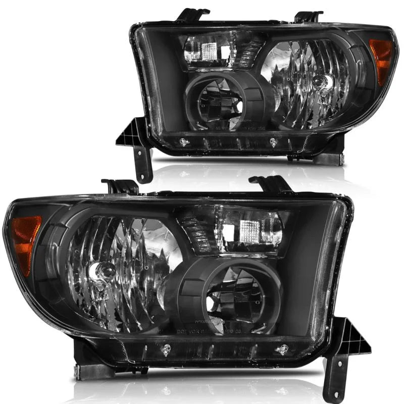 Auto Parts – Headlight Assembly (811500C051) for Toyota Sequoia – 1 Pair